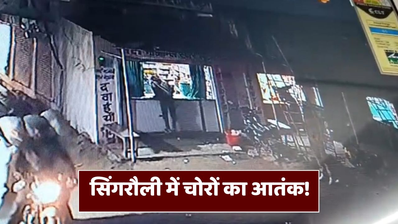 सिंगरौली में चोरों का आतंक!